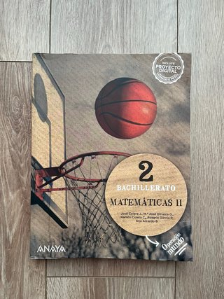 Matemáticas II. 2o de Bachillerato