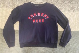Sudadera Stradivarius Azul Current Mood