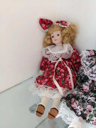 Bambole in porcellana vintage