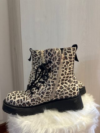 Botas Zara Estampado Leopardo