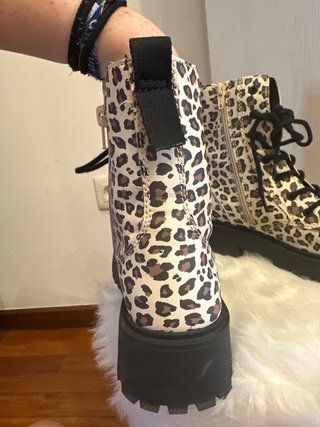 Botas Zara Estampado Leopardo