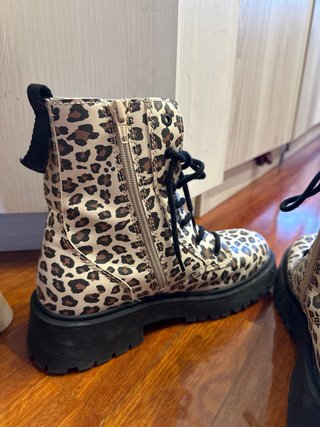 Botas Zara Estampado Leopardo
