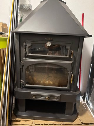 Chimenea Brompi con horno
