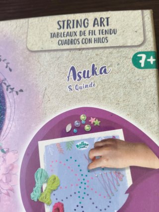 Juego de manualidades String Art Educa