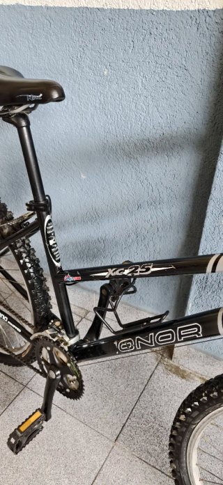 Bicicleta Montaña CONOR XC 25 Negra/Amarilla