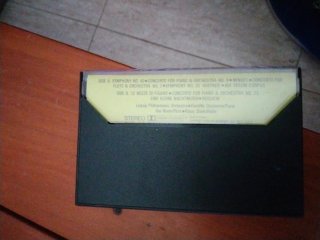 Casetes de música de Mozart