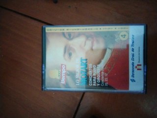 Casetes de música de Mozart