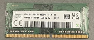 Memoria RAM SK hynix 4GB DDR4 3200MHz