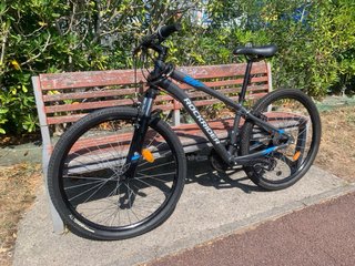 Bicicleta ROCKRIDER MTB Travesía Expl 50 Gris