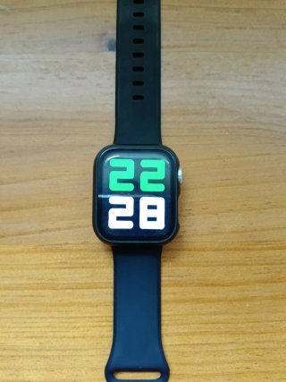 Reloj Watch Negro con Correas