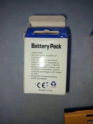 Confezione da 2 batterie LP-E6 digitali per Canon NUOVE