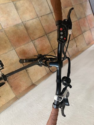 Bicicleta Moma E-Bike 20 Plegable Negra NUEVA