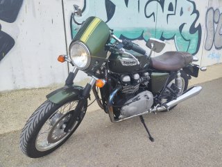 Triumph Thruxton 900 EFI 2014 British Green