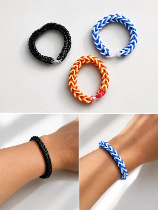 Pulseras de goma