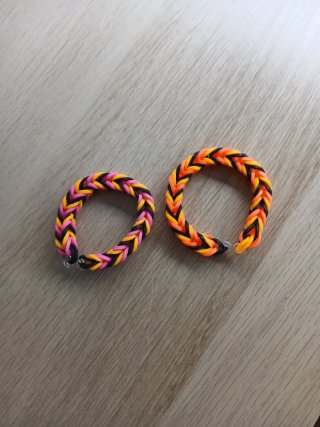 Pulseras de goma