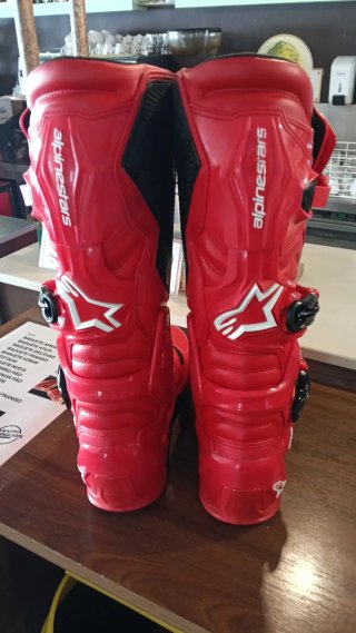 Botas Alpinestars Tech 7 Vermelhas
