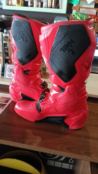 Botas Alpinestars Tech 7 Vermelhas