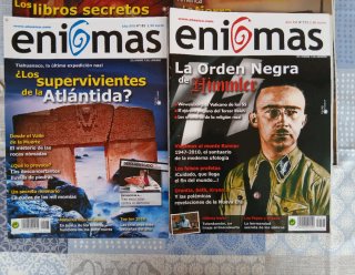 Lote ocho revistas Enigmas (2010-2011)