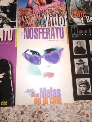 Lote 6 revistas de cine Nosferatu