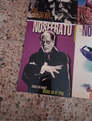 Lote 6 revistas de cine Nosferatu