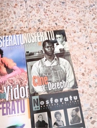 Lote 6 revistas de cine Nosferatu