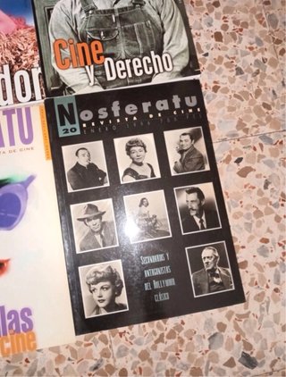 Lote 6 revistas de cine Nosferatu