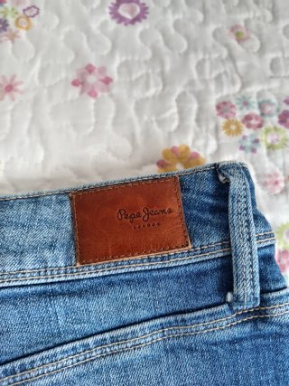 Minifalda vaquera Pepe Jeans azul