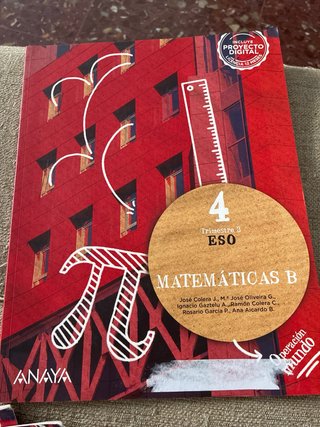 Matemáticas B. 4o de ESO