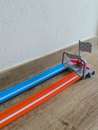 Pista Hotwheels con bucles y coches