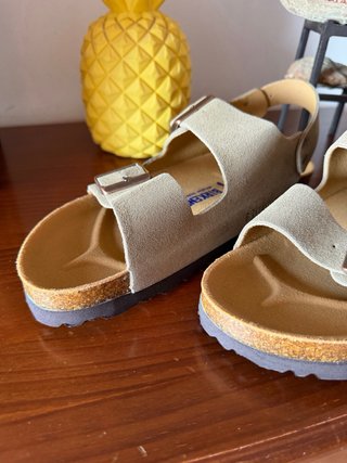 Sandalias Birkenstock Milano Caqui 25 cm