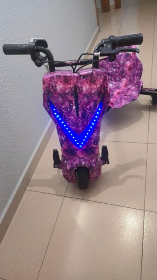 Buggie Drift Morado con Luces LED