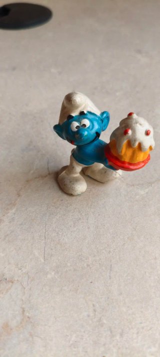 Pitufo Pastelero Figura Coleccionable