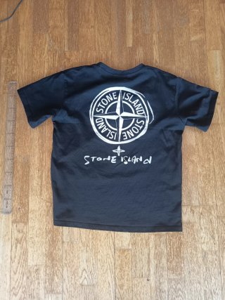 Camiseta Stone Island Negra Talla S