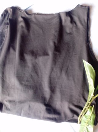 Camiseta Zara Tirantes Anchos Talla M Marrón