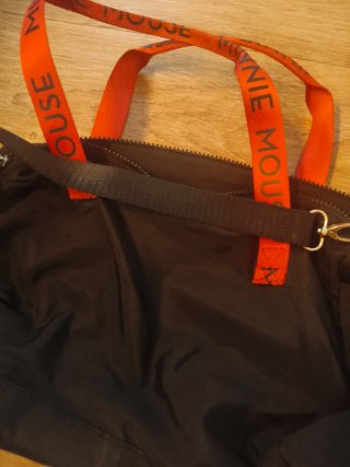 Bolso Minnie Mouse Negro y Rojo