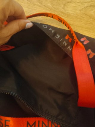 Bolso Minnie Mouse Negro y Rojo