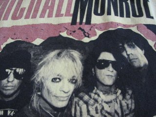 Camiseta Michael Monroe 2011 Tour Hanoi Rocks