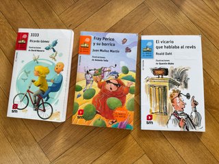 Libros lectura 5º primaria San Jaime
