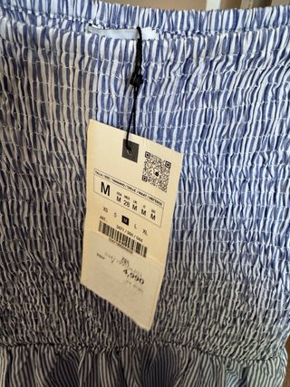 Vestido verano con etiqueta. Zara, M.