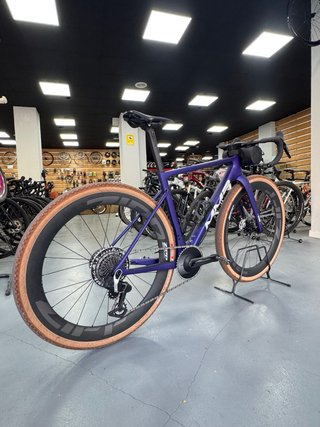 Bicicleta Gravel MMR Simun 00 Morada 2026 nueva