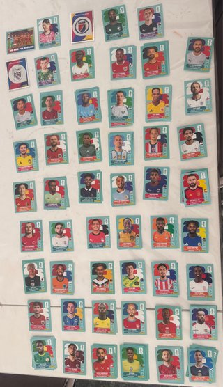 Cromos de fútbol