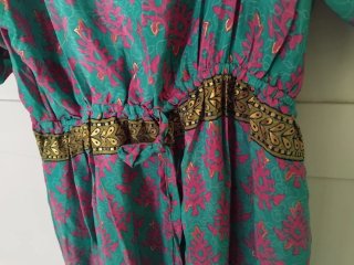 Vestido largo étnico