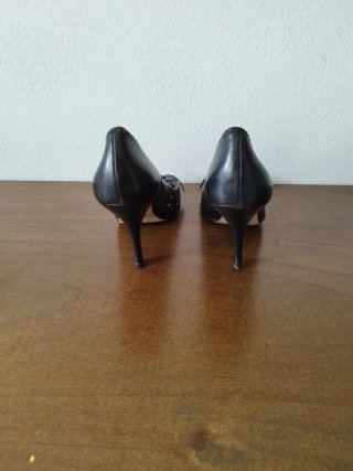 Guess Scarpe Décolleté Peep Toe Tacchi Nere