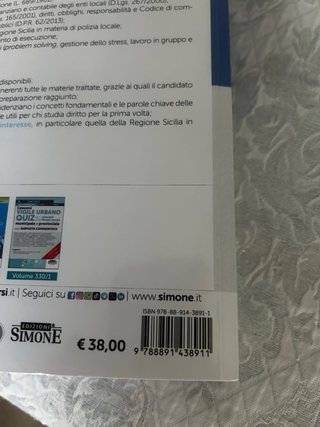 Libro concorso agenti di polizia locale