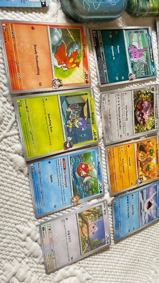 Lote Mini Tin Pokémon(2022) Turtwig + Cartas