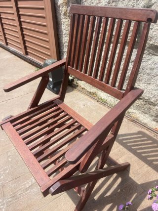 Juego de 6 sillas de madera