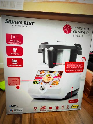 Monsieur Cuisine Smart Robot Cocina Silvercrest