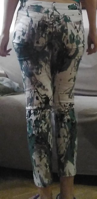 Pantaloni stampati OVS come nuovi