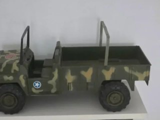 Camión Militar Moltó Vintage 64cm Made in Spain