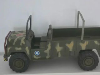Camión Militar Moltó Vintage 64cm Made in Spain